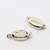 Sterling Silver Bean Clasp