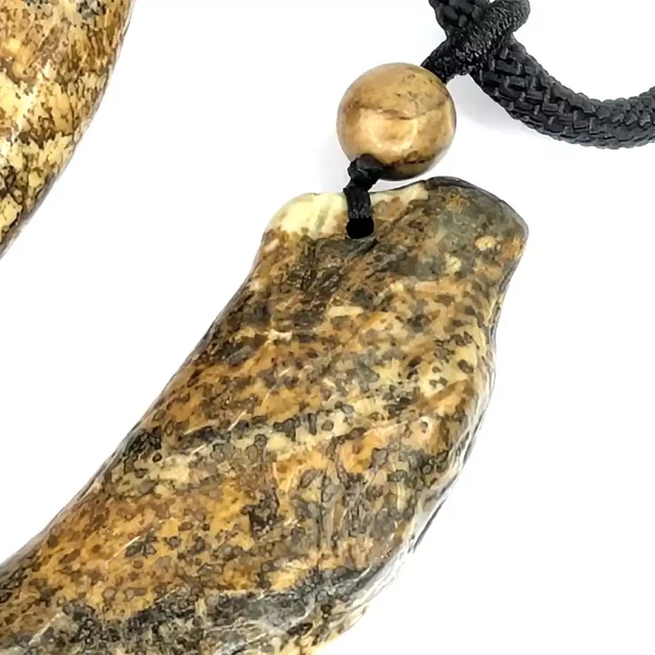 Natural Jasper Dragon Pendant - Image 6