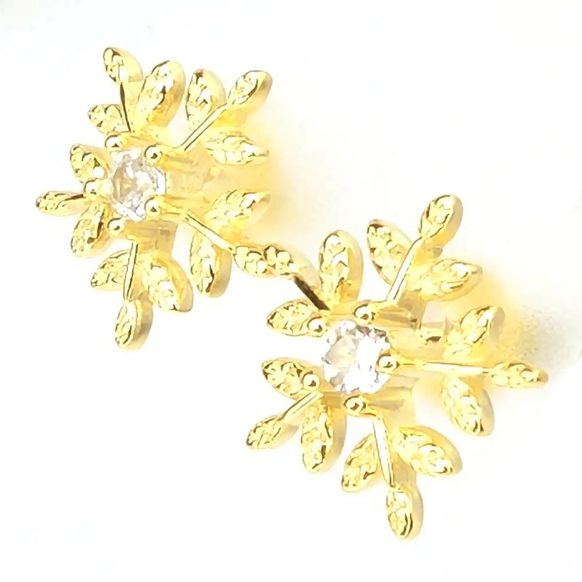 Christmas Earrings - Snowflake - Image 5