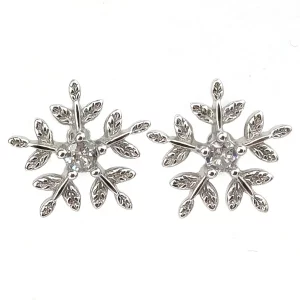 Alternative view of Christmas Earrings - Snowflake