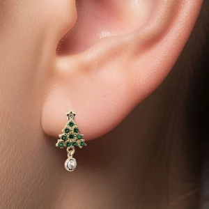 Christmas Earrings - Festive Tree