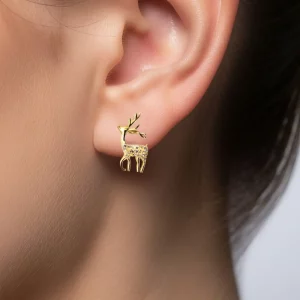 Christmas Earrings - Reindeer