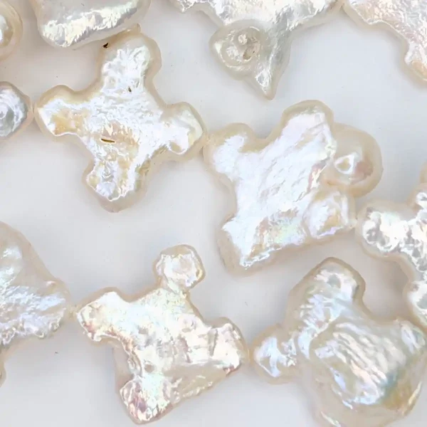 Baroque Freshwater White Pearls