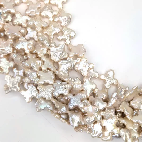 Baroque Freshwater White Pearls