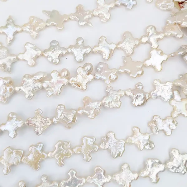 Baroque Freshwater White Pearls