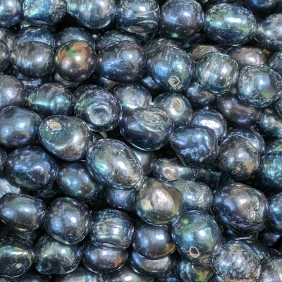 9mm Freshwater baroque pearl loose string