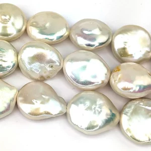 16mm Plump Coin Pearls