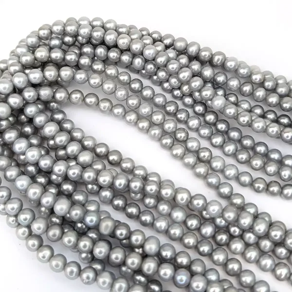 7mm Silver Pearls