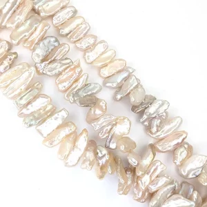 Biwa tooth pearls