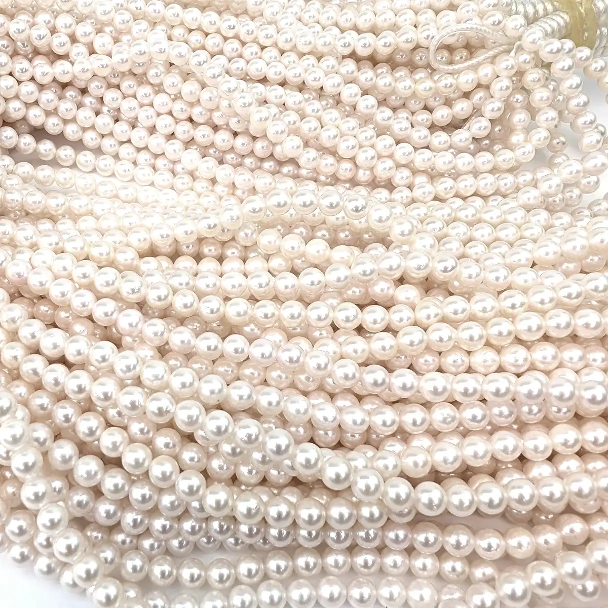4-4.5mm High-Lustre Round Akoya Pearls