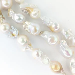 Alternative view of Small Baroque Fireball Pearls