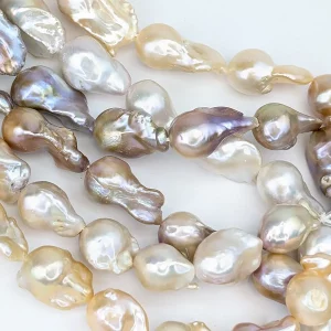 Medium Fireball Lilac Pink Pearl String