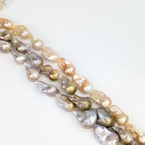 Medium Fireball Lilac Pink Pearl String