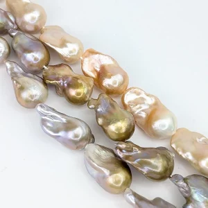 Medium Fireball Lilac Pink Pearl String