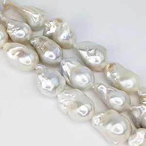 White Fireball Pearl String