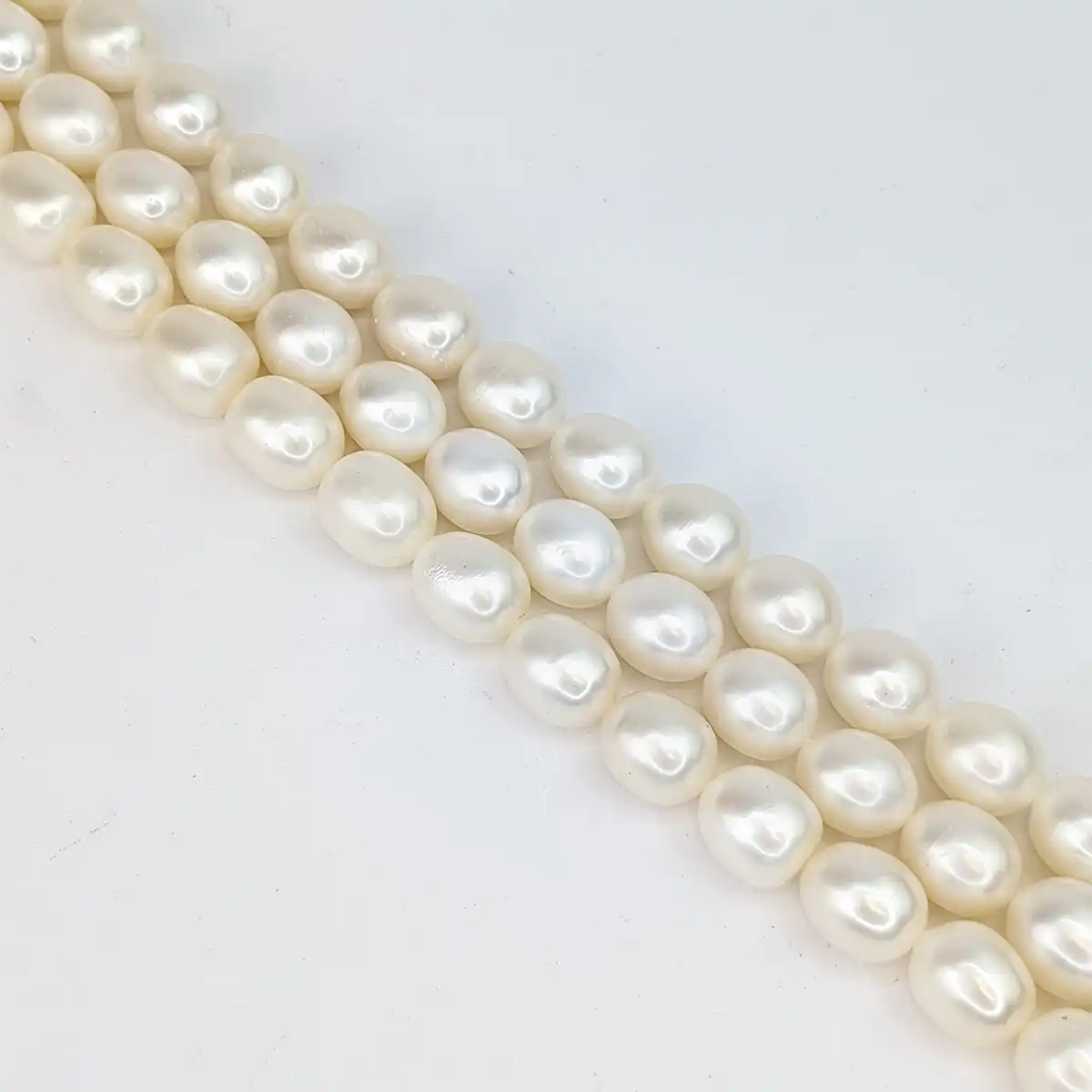 Freshwater White Rice Pearl String