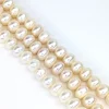 White Button Pearls - Freshwater 8mm