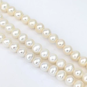 AA Near Round Pearl String - Freshwater 8-9mm