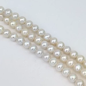 AAA Round Pearls - Freshwater white pearl string 7mm