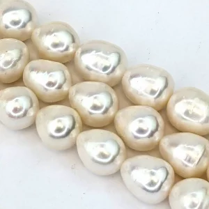 Baroque Teardrop Pearl String