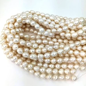 Baroque Teardrop Pearl String