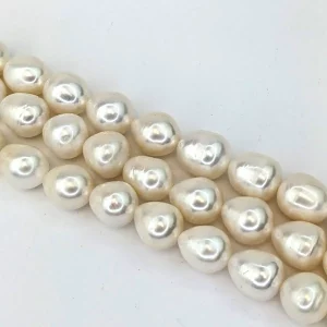 Baroque Teardrop Pearl String