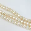Freshwater Stringing Pearls - White 6mm