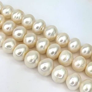 Freshwater White Stringing Pearls 11-15mm