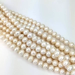 Freshwater White Stringing Pearls 11-15mm