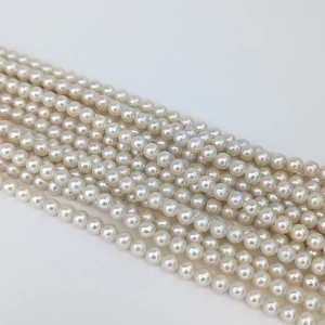Freshwater Akoya-like Stringing Pearls White 5.5-6mm