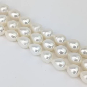 Freshwater Teardrop Rice Pearl String