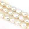 White Rice Pearl String 9mm
