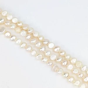 Freshwater Nugget Pearl String 5mm