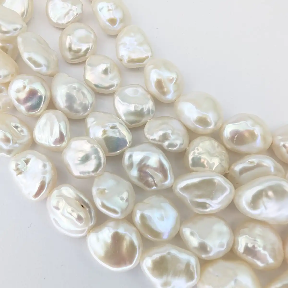 Gorgeous 'Fat' Keshi Pearls - Image 7