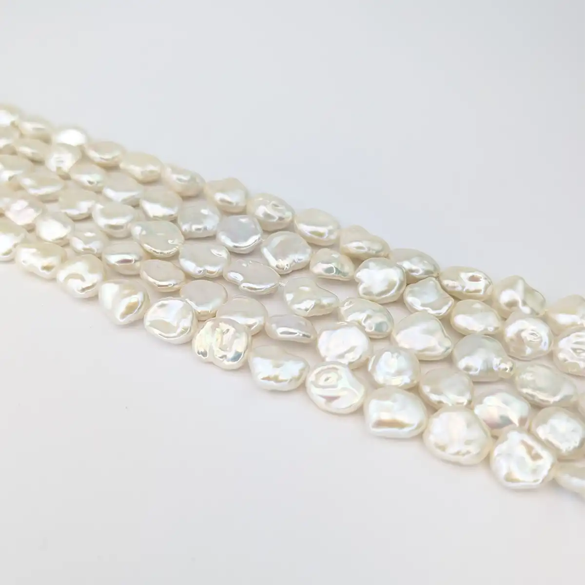 Gorgeous 'Fat' Keshi Pearls - Image 6