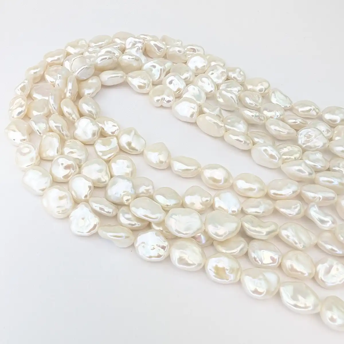 Gorgeous 'Fat' Keshi Pearls - Image 5