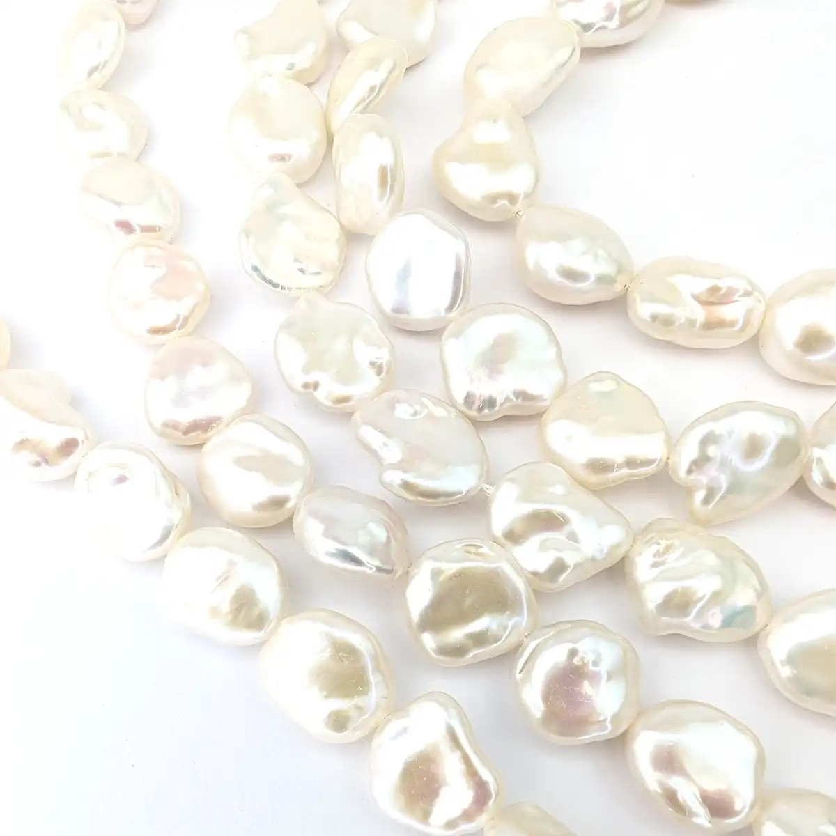 'Fat' Keshi pearls