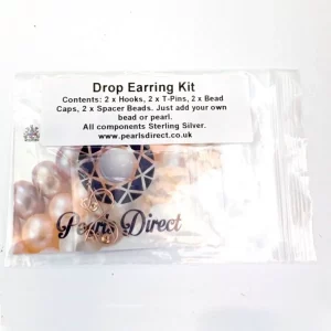 Drop Earring Making Kit - Silver