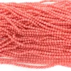 Bamboo Pink Coral 4mm Beads